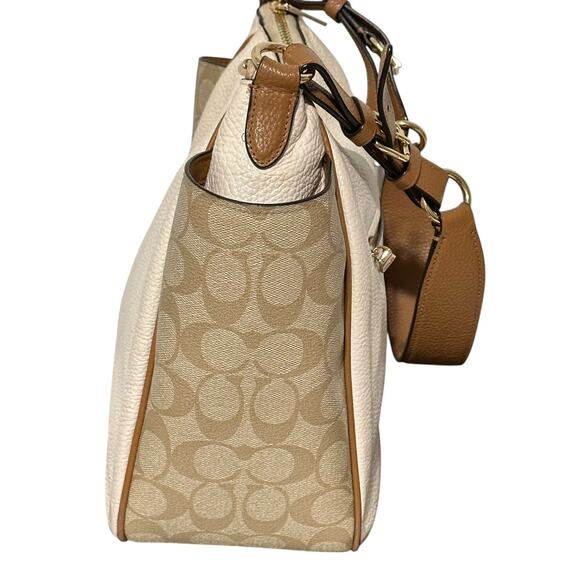 Coach Rori Colorblock Signature Tote w/ Matching Wristlet - Picture 6 of 16